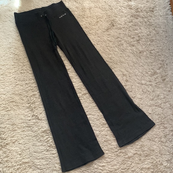 Y2K bebe Rhinestone Gray 3 Piece Sweatsuit - Picture 4 of 7